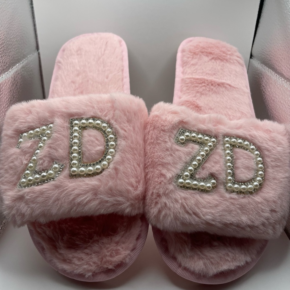New In Bag Faux Fur Slippers